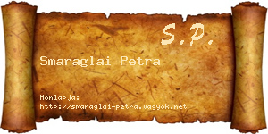 Smaraglai Petra névjegykártya